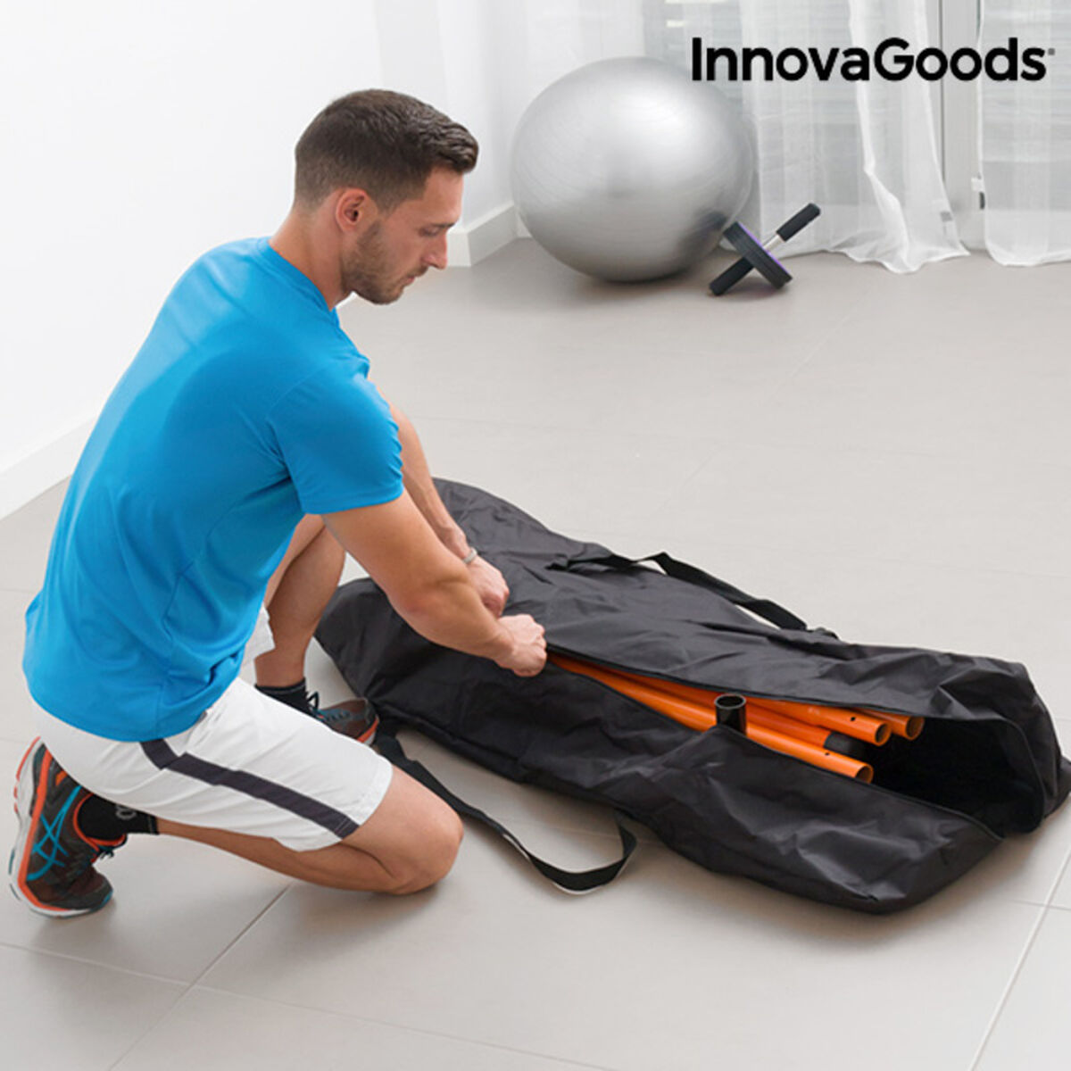 Full Body Pull-Up Station with Exercise Guide InnovaGoods