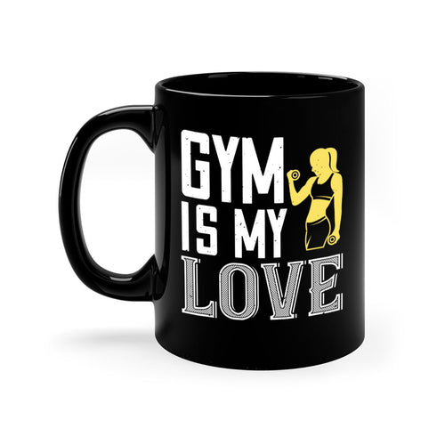 gym is my love 98#- gym-Mug / Coffee Cup