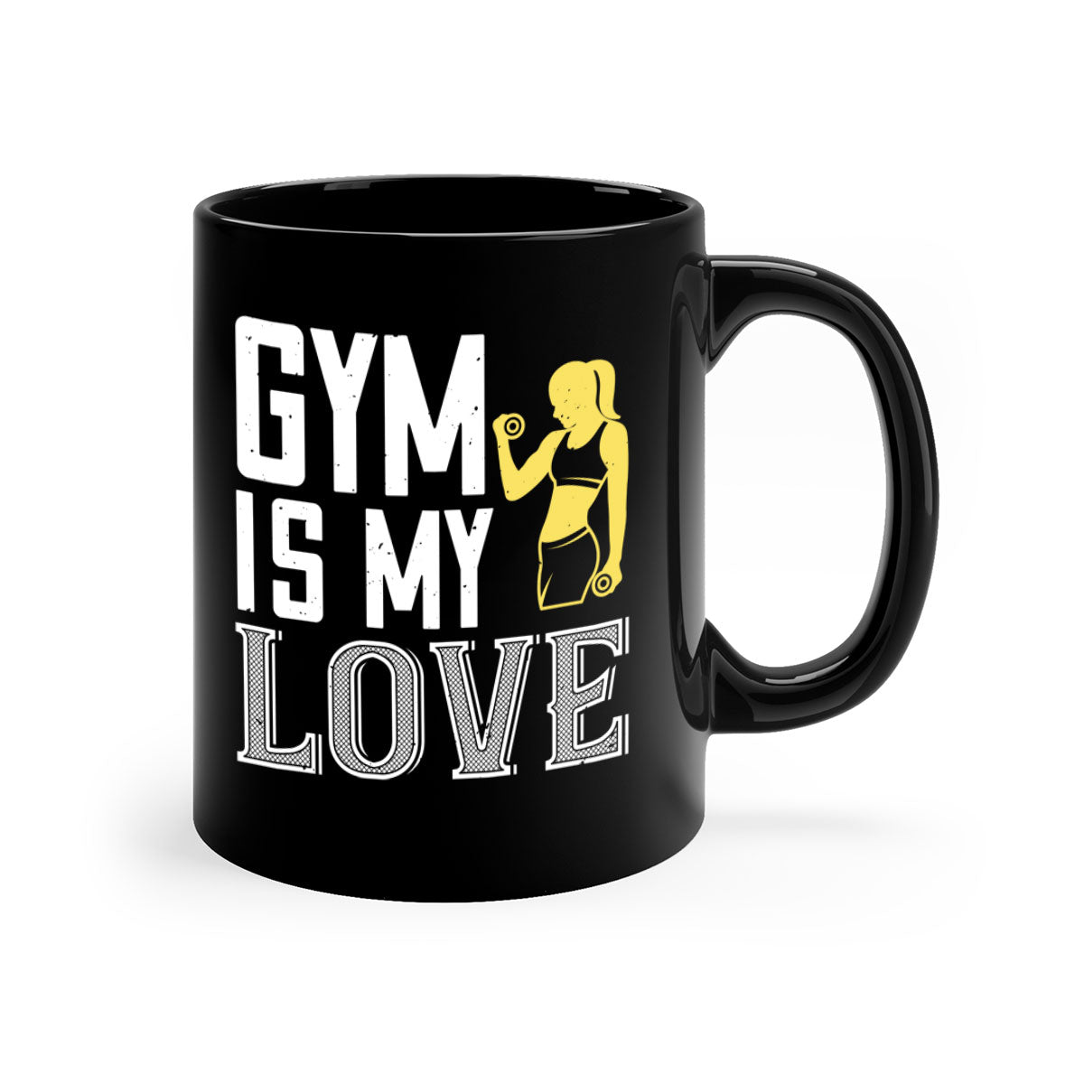 gym is my love 98#- gym-Mug / Coffee Cup