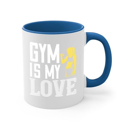 gym is my love 98#- gym-Mug / Coffee Cup