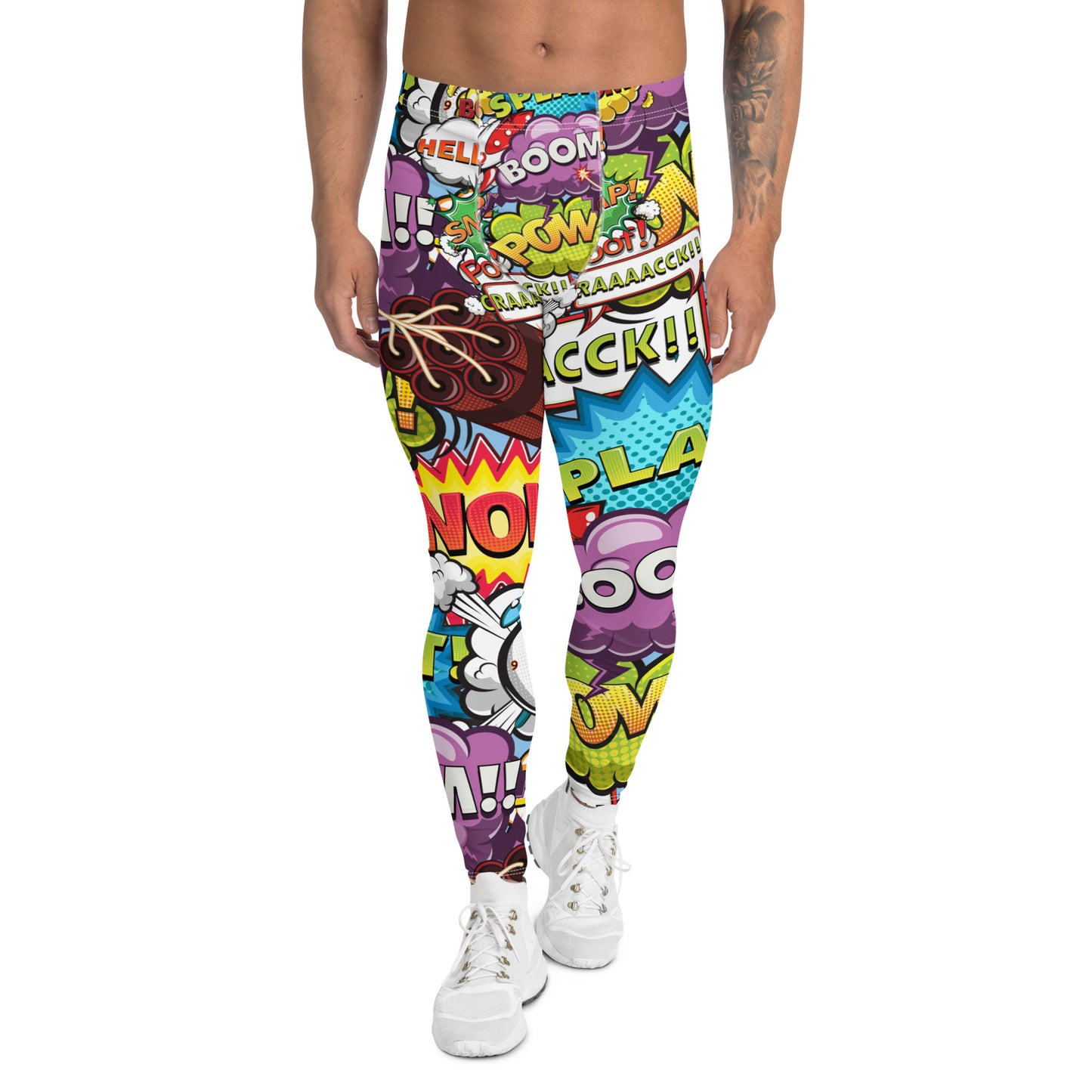 Comic Pop Art Leggings for Men