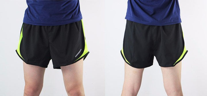 Running Shorts Men 2 in 1 Sport Athletic Crossfit Fitness Gym Shorts