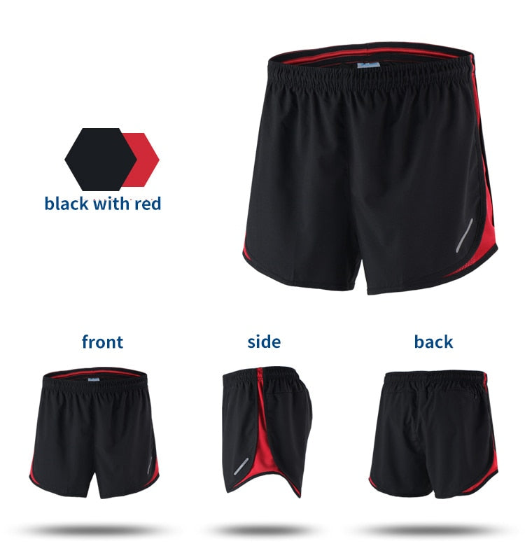 Running Shorts Men 2 in 1 Sport Athletic Crossfit Fitness Gym Shorts