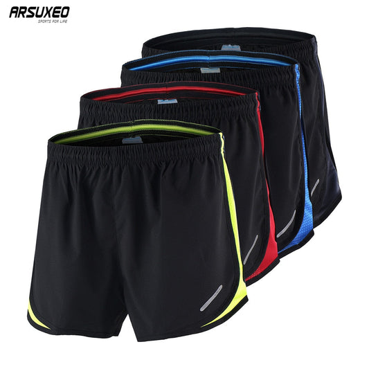 Running Shorts Men 2 in 1 Sport Athletic Crossfit Fitness Gym Shorts