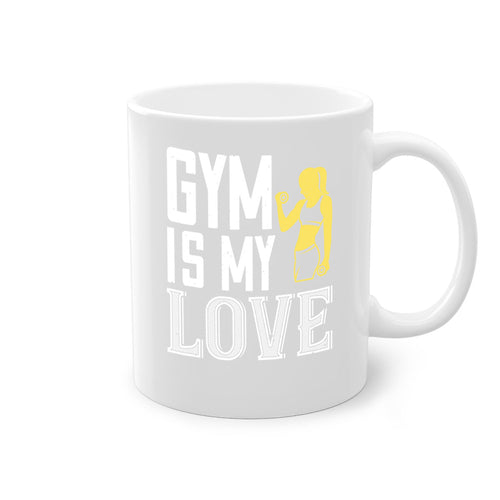 gym is my love 98#- gym-Mug / Coffee Cup